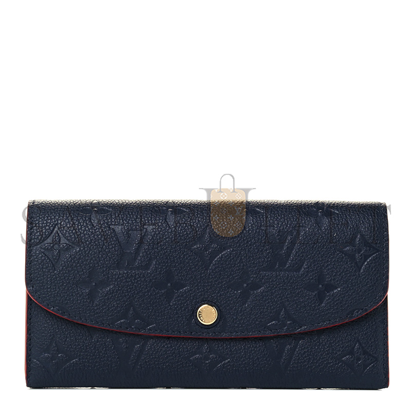 LOUIS VUITTON MONOGRAM EMPREINTE EMILIE LONG WALLET M69417 (19*10*1cm)